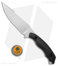 Toor Knives Raven Fixed Blade Knife Ebony (5.5" Stonewash) -Benchmade Knife Sale Toor Knives Raven Fixed Blade Ebony SW BHQ 174495 jr bottlecap