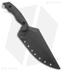 Toor Knives Raven Fixed Blade Knife Ebony (5.5" Stonewash) -Benchmade Knife Sale Toor Knives Raven Fixed Blade Ebony SW BHQ 174495 jr sheath 2