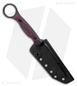 Toor Knives Serpent Fixed Blade Knife Venom Black G-10 (3.75" Black) -Benchmade Knife Sale Toor Knives Serpent Fixed Blade Knife Venom Black G 10 3.75 Black BHQ 134385 LS Sheath