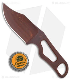 Turner CNC Jackalope Fixed Blade Knife Bronze CPM 3V (2.75" Heat Treat) -Benchmade Knife Sale Turner CNC Jackalope Fixed Blade Knife CPM 3V Steel Heat Treat BHQ 170244 jr bottlecap
