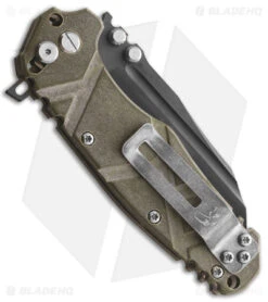 Front Page -Benchmade Knife Sale Wander Tactical Mistral Button Lock Green BHQ 125716 jr side