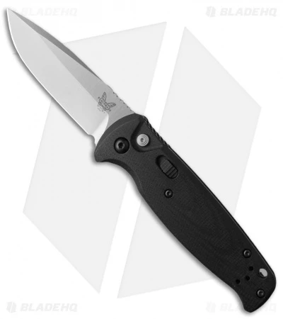 Benchmade CLA Drop Point Automatic Knife Black G-10 (3.4" Stonewash) 4300 1 Benchmade CLA Drop Point Automatic Knife Black G-10 (3.4" Stonewash) 4300
