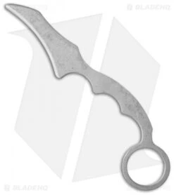 Max Venom DMaX Fighter Karambit Neck Knife + Aluminum Trainer Combo (2.5" Black) -Benchmade Knife Sale max venom dmax silver