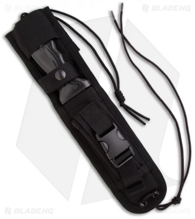 Scorpion Knives Overt Aviator Knife Fixed Blade (5" Black Plain) 2 Scorpion Knives Overt Aviator Knife Fixed Blade (5" Black Plain) - Image 2