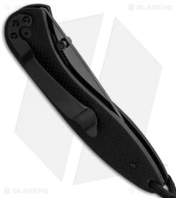 Stone River Ceramic Tanto Liner Lock Knife Black G-10 (3.1" Black) SRG2GLT -Benchmade Knife Sale stone river ceramics srg2glt cm side